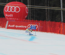 A large crowd turned out to watch the Women’s GS Final // © 2011 Janeen Christoff